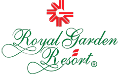 Royal garden resort Logo